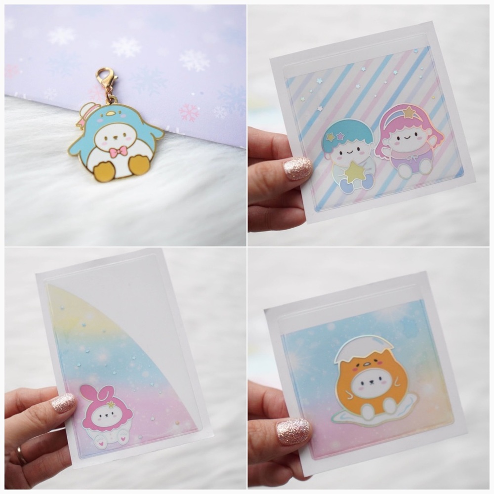 SOLD Happie Scrappie Sanrio planner accessories